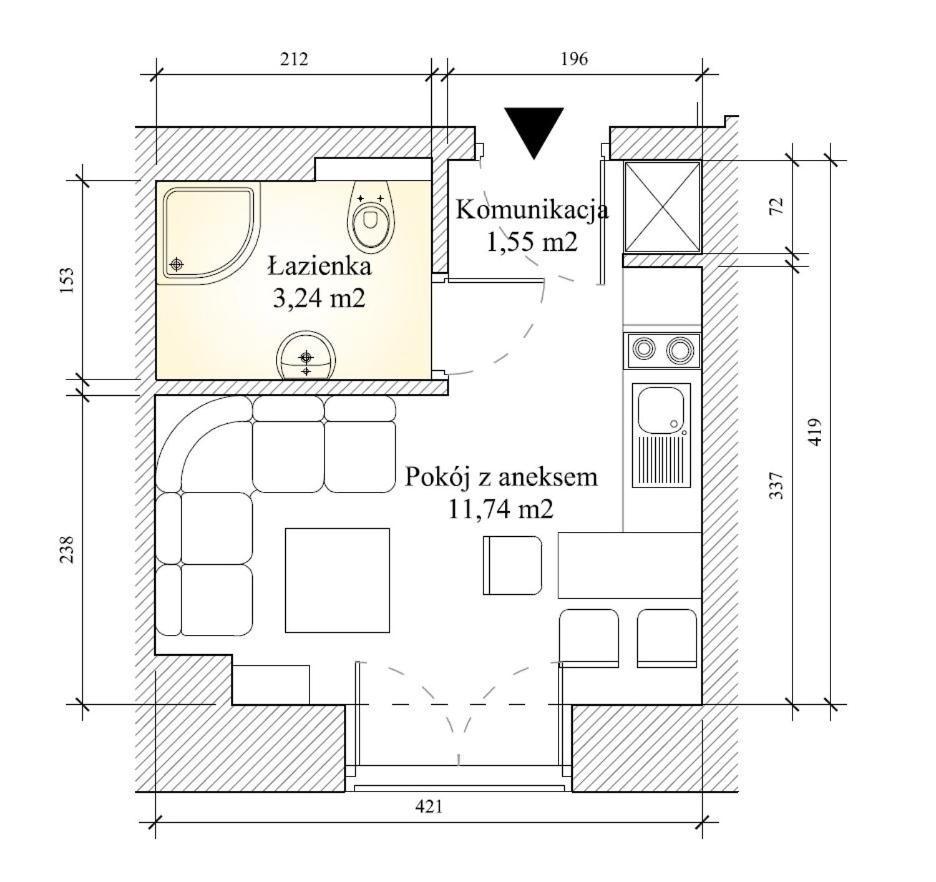 Villa Baltic Chalupy - Apartament Nr 1 Exterior foto